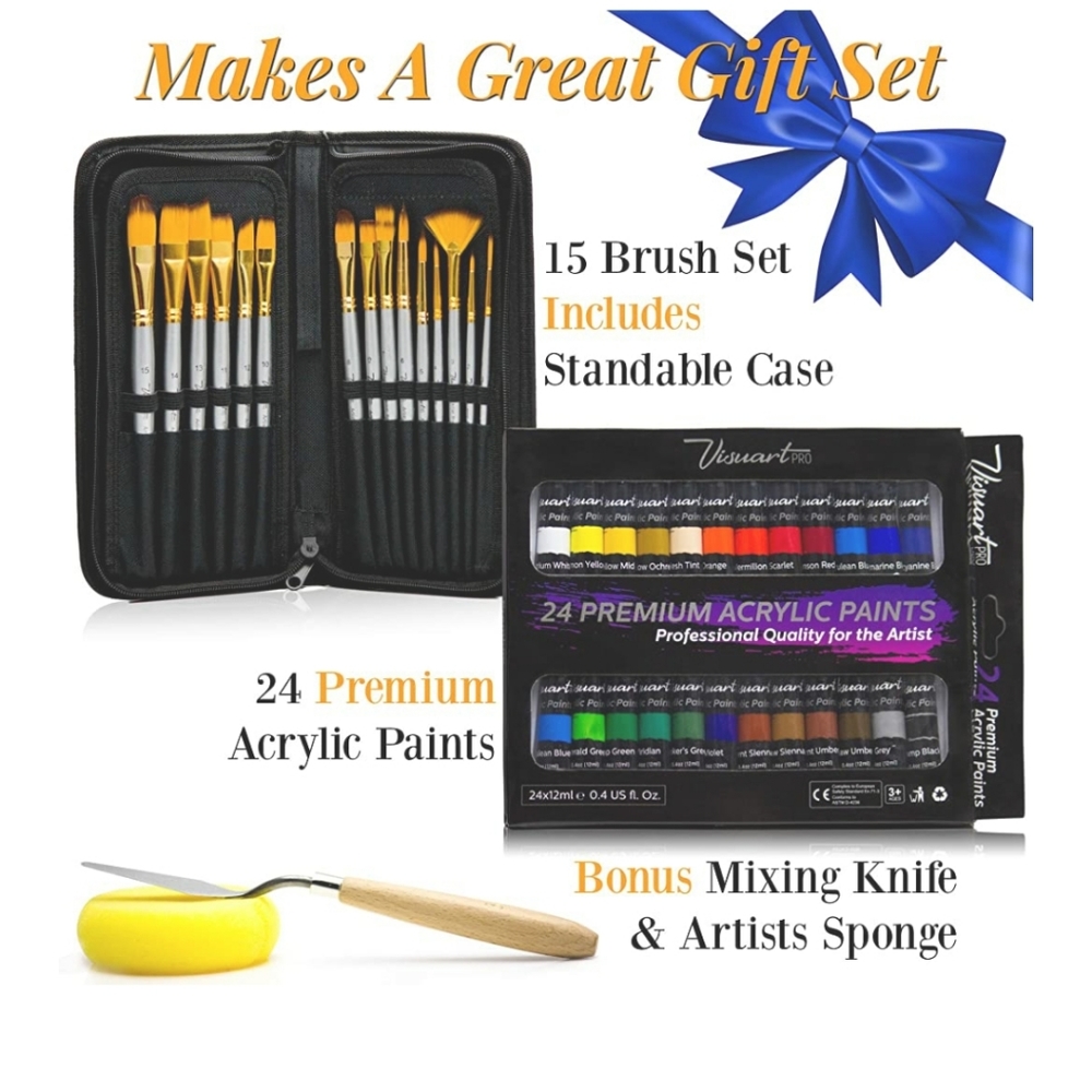 Acrylic Paint Brush Set